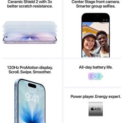 Apple iPhone 17, 256GB, salviegrøn