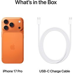 Apple iPhone 17 Pro, 256GB, kosmisk orange