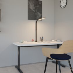 Nova computerskærm LED-lampe, sort