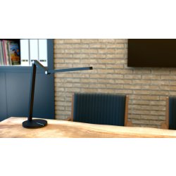 Cascade LED-skrivebordslampe, sort