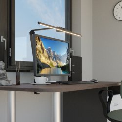 Flow computerskærm LED-lampe, antracit