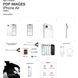 Apple iPhone Air, 256GB, skyhvid