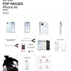 Apple iPhone Air, 1TB, himmelblå