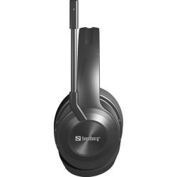 Sandberg bluetooth ANC+ENC Pro headset, sort