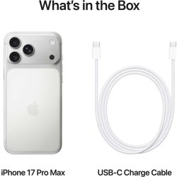 Apple iPhone 17 Pro Max, 512GB, sølv