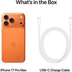 Apple iPhone 17 Pro Max, 512GB, kosmisk orange