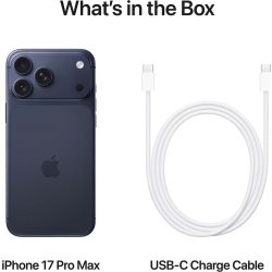 Apple iPhone 17 Pro Max, 1TB, dybblå
