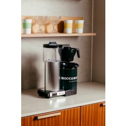 Moccamaster CDT Grand Kaffemaskine Polished Silver
