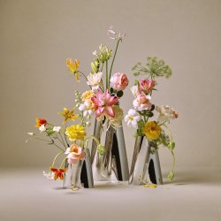 Georg Jensen Lituus Gulvvase, H49,8 cm