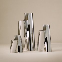 Georg Jensen Lituus Gulvvase, H49,8 cm