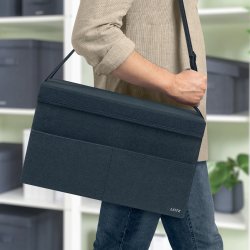 Leitz Hot Desking Arbejdstaske i stof m. låg