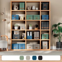 Leitz Puro Boks m. låg | M  | Blå | 2 stk.