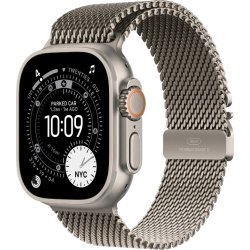 Apple Watch Ultra 3 (GPS+4G) 49mm, natur titan, S