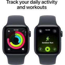 Apple Watch SE 3, (GPS+4G), 40mm, midnight, M/L
