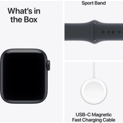 Apple Watch SE 3, (GPS+4G), 40mm, midnight, M/L