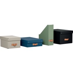 Leitz Puro Boks m. låg | S | Grøn | 2 stk.