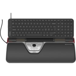 RollerMouse Red Plus + Balance Mid Keyboard kablet