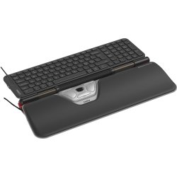 RollerMouse Red Plus + Balance Mid Keyboard kablet