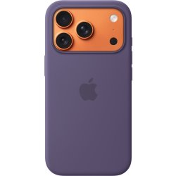 iPhone 17 Pro Silicone Cover, MagSafe  sart lilla