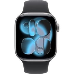 Apple Watch Series 11, GPS, 42mm, spacegrey, M/L