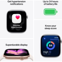 Apple Watch Series 11, GPS, 42mm, spacegrey, M/L