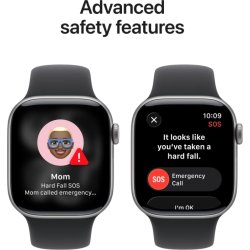 Apple Watch Series 11, GPS, 42mm, spacegrey, M/L