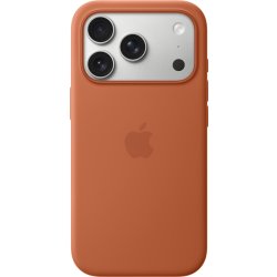 iPhone 17 Pro Silicone Cover, MagSafe, Terrakotta