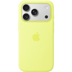 iPhone 17 Pro Silicone Cover, MagSafe Neongul