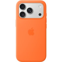 iPhone 17 Pro Silikone Cover med MagSafe – Orange