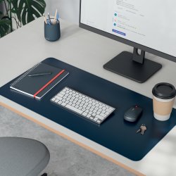 Leitz Skriveunderlag | 36x70 cm | Blå
