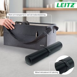Leitz Skriveunderlag | 36x70 cm | Sort