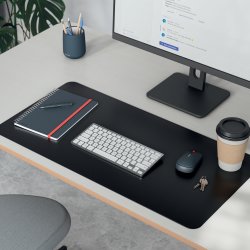 Leitz Skriveunderlag | 36x70 cm | Sort