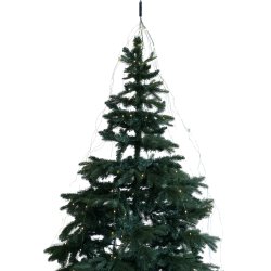 Juletræs top Lyskæde m/345 LED, 15x23 LED, 2,3m