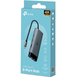 TP-LINK UH6120C USB hub Type-C 6-i-1