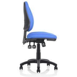 Deluxe kontorstol, blå