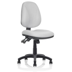 Deluxe kontorstol, grå