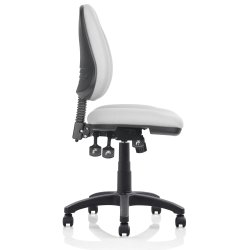 Deluxe kontorstol, grå