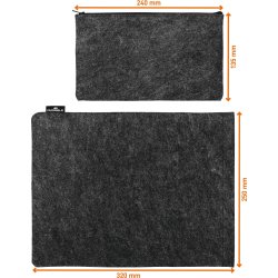 Durable EFFECT 13" Computer Sleeve, grøn