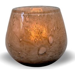 Securit® Stage LUNA, genanvendt glas, grå, 1 stk