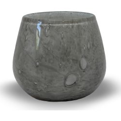 Securit® Stage LUNA, genanvendt glas, grå, 1 stk