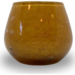 Securit® Stage LUNA, genanvendt glas, orange, 1 st