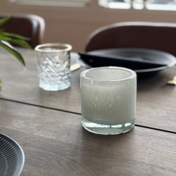 Securit® Stage AYLA, genanvendt glas, hvid, 1 stk