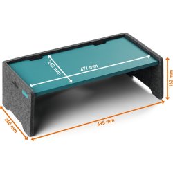 Durable EFFECT Monitor Stander, grøn