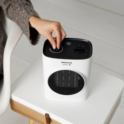Taurus Keramisk Varmeblæser Tropicano 7C, hvid