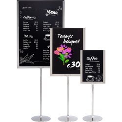 Securit Kridtskilte | A6 | Dobbeltsidet | 10 stk.