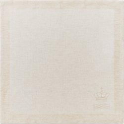 Royal Copenhagen Waves Serviet 45x45, råhvid, 2stk