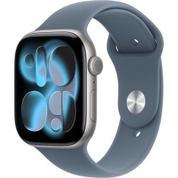 Apple Sportsrem, Stålblå, 46 mm - M/L