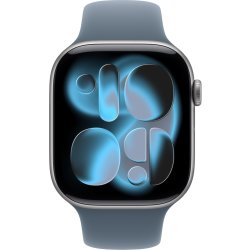 Apple Sportsrem, Stålblå, 46 mm - M/L