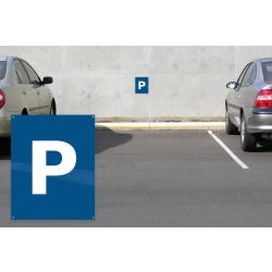 Skilt | Parkering | 20x25 cm