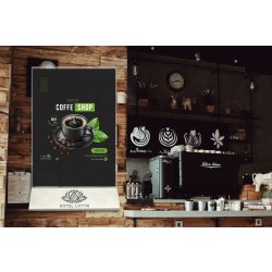Securit Brochuredisplay | Stål fod | A6 | Logo
